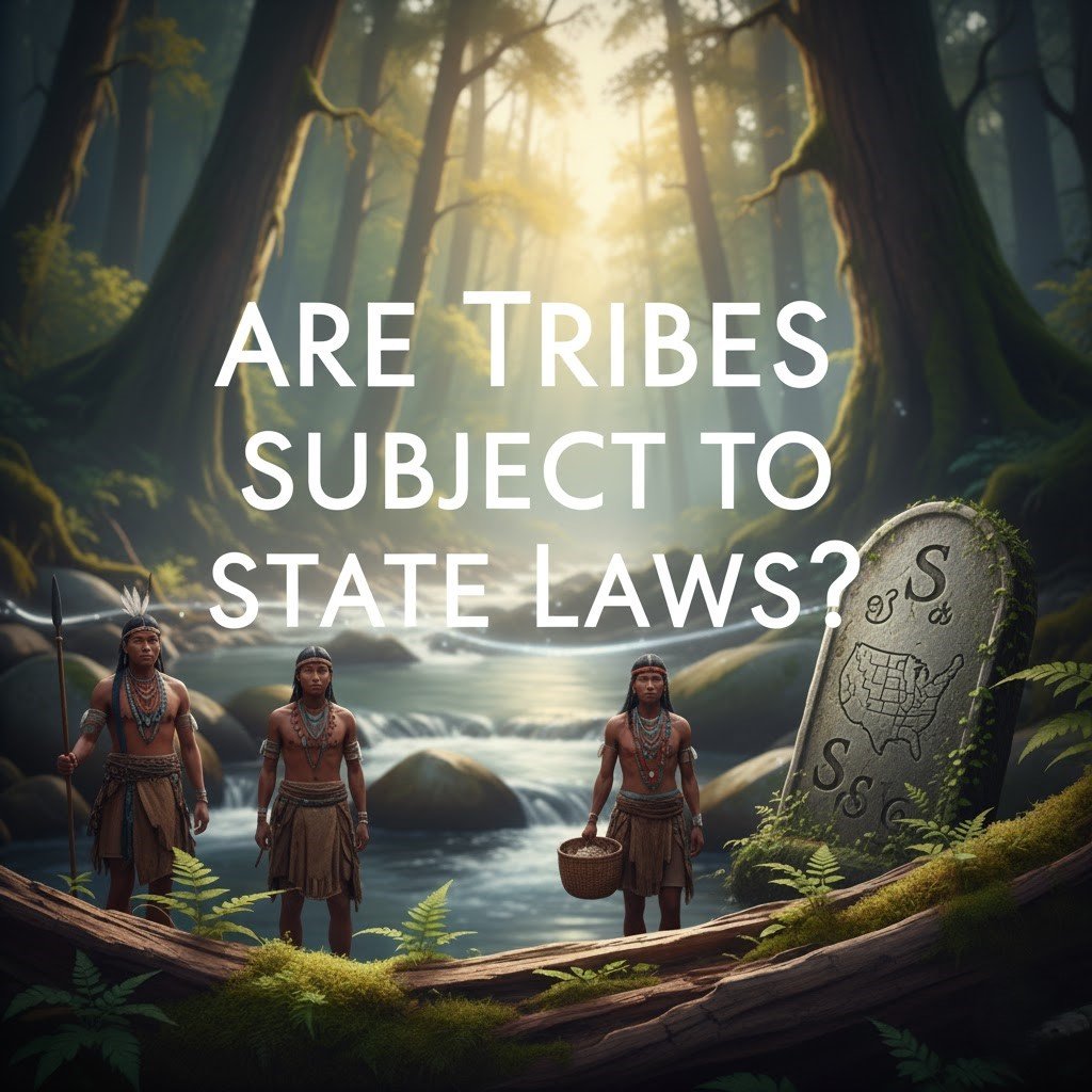 Are tribes subject to state laws?