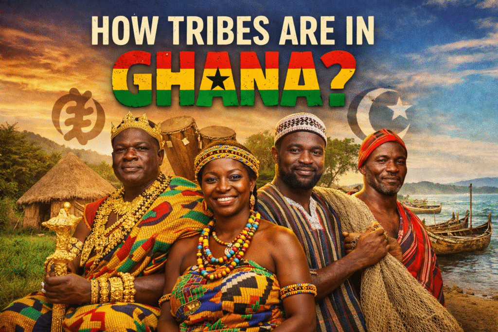 how tribes are in ghana