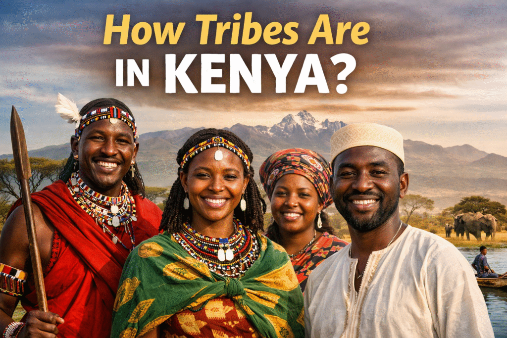 how tribes are in kenya