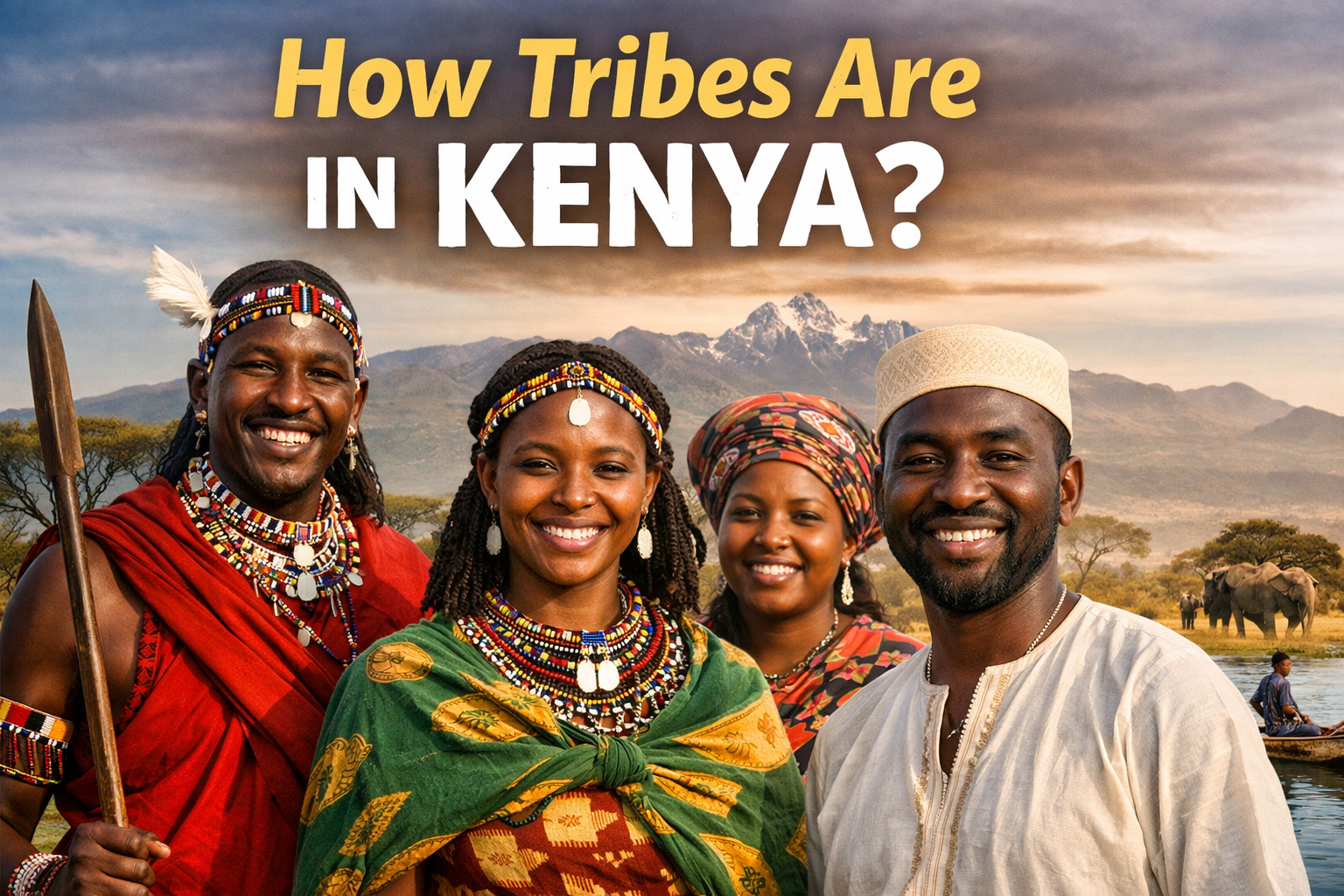how tribes are in kenya